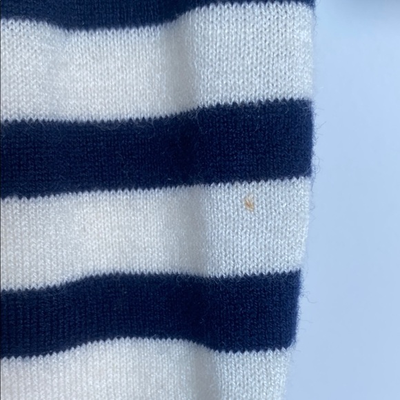 Striped Black and White Women's Top - Picture 6 of 7